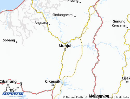 MICHELIN Munjul map - ViaMichelin