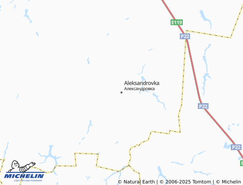 MICHELIN-Landkarte Aleksandrovka - ViaMichelin