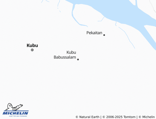 MICHELIN Kubu Babussalam map - ViaMichelin