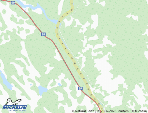 Carte MICHELIN Lappea - ViaMichelin