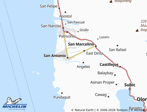 MICHELIN Antipolo map - ViaMichelin