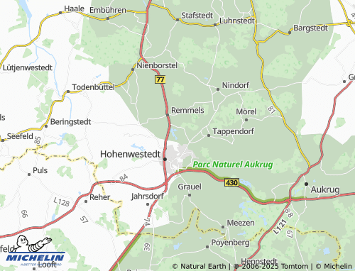 MICHELIN Falkenburg map - ViaMichelin