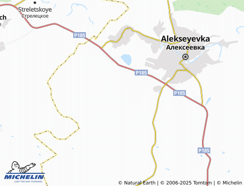 MICHELIN Sidorkin map - ViaMichelin