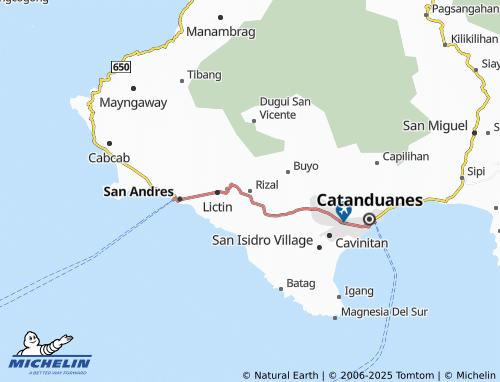 MICHELIN Rizal map - ViaMichelin