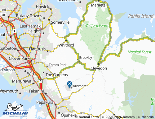 Mapa MICHELIN Brookby - ViaMichelin