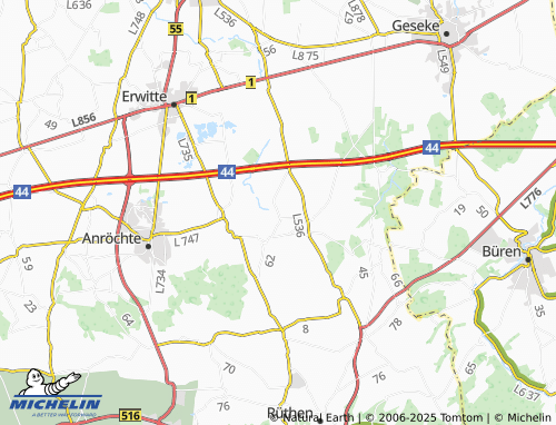 Mapa MICHELIN Westereiden - ViaMichelin