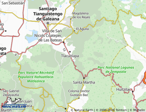 Mapa MICHELIN San Bartolo del Progreso - ViaMichelin
