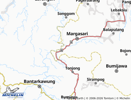 MICHELIN Kaligayam map - ViaMichelin