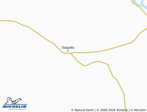 MICHELIN Krishnasaranpur map - ViaMichelin