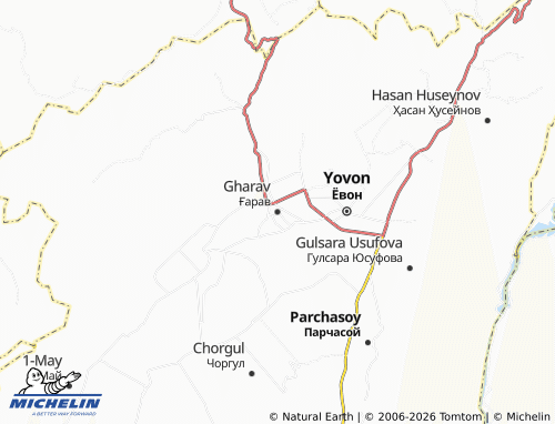 Mappa MICHELIN Gharav - ViaMichelin