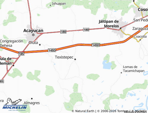 Mapa MICHELIN Vicente Fox - ViaMichelin