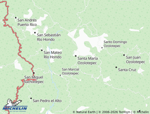 MICHELIN Abajo map - ViaMichelin