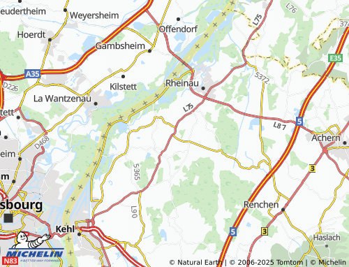Carte MICHELIN Hohbühn - ViaMichelin