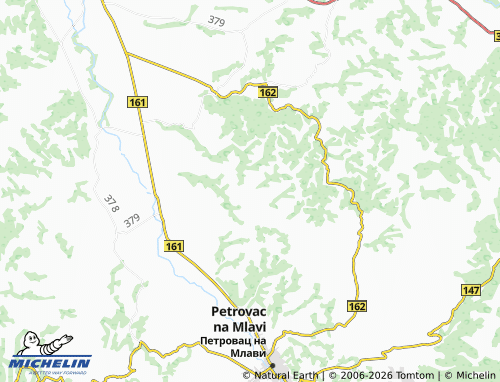 Mapa MICHELIN Starčevo - ViaMichelin