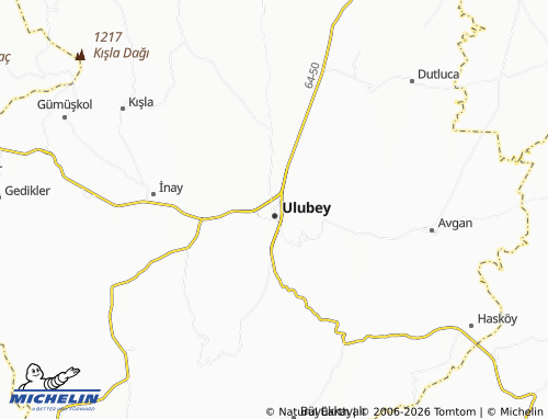 Mappa MICHELIN Emirler - ViaMichelin