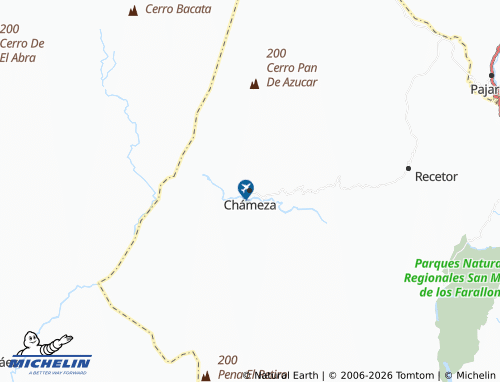 MICHELIN Chámeza map - ViaMichelin