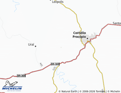 Mappa MICHELIN Congonhas - ViaMichelin