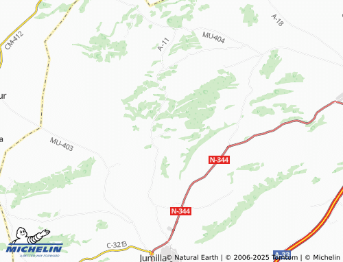 MICHELIN Casa de los Agüeros map - ViaMichelin