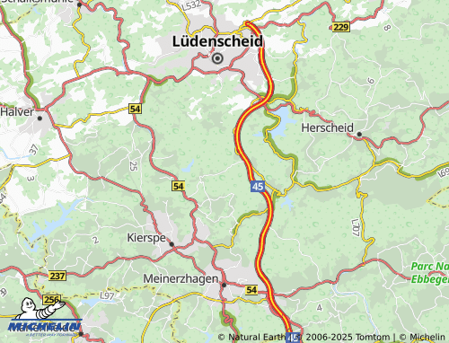 Carte MICHELIN Fernhagen - ViaMichelin