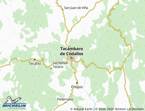 Mapa MICHELIN El Encanto - ViaMichelin