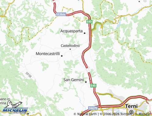 Mappa MICHELIN Quadrelli - ViaMichelin