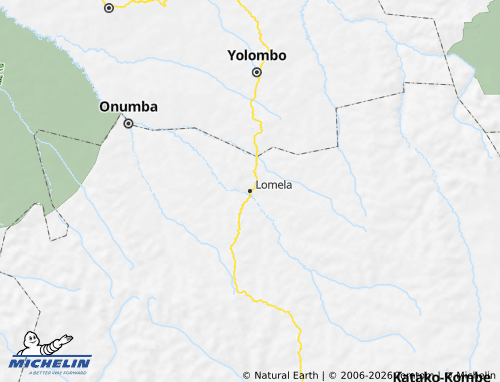 Mappa MICHELIN Lomela - ViaMichelin