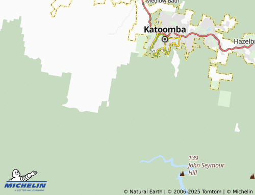 MICHELIN Narrow Neck map - ViaMichelin