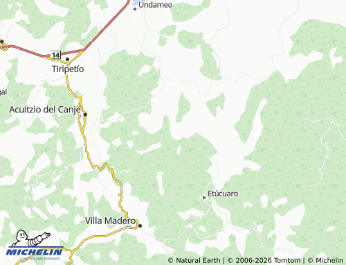 Mapa MICHELIN Nieves - ViaMichelin
