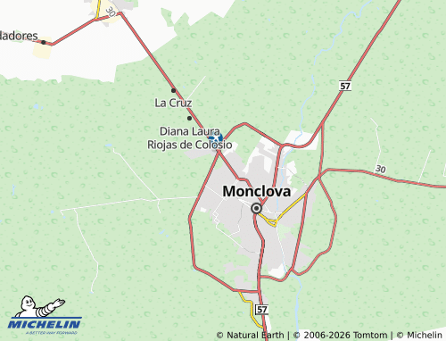 Mappa MICHELIN Nueva Sierrita - ViaMichelin