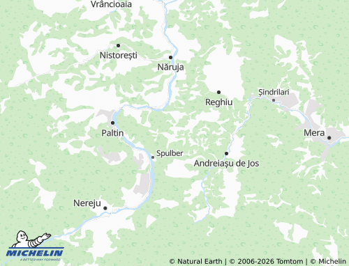 MICHELIN Vâlcani map - ViaMichelin