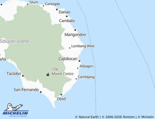 Mappa MICHELIN Poblacion - ViaMichelin