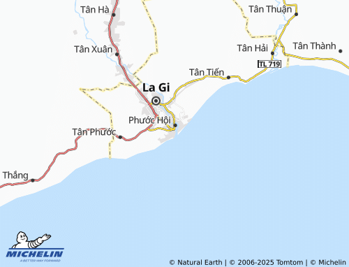 MICHELIN Phước Lộc map - ViaMichelin