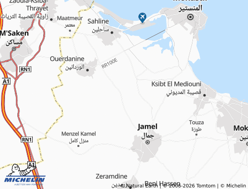 MICHELIN al-Masdour map - ViaMichelin
