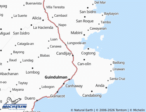MICHELIN Poblacion map - ViaMichelin