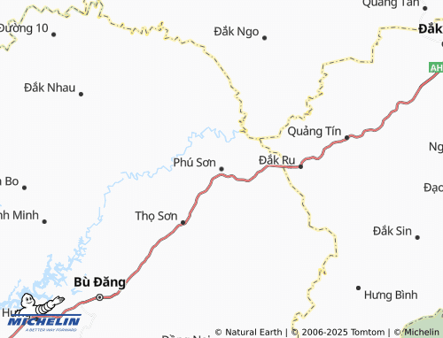 MICHELIN Phú Sơn map - ViaMichelin