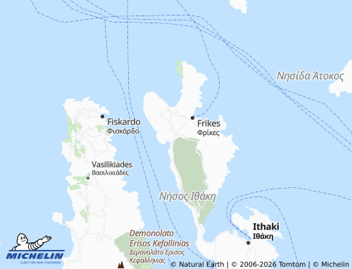 Mappa MICHELIN Stavros - ViaMichelin