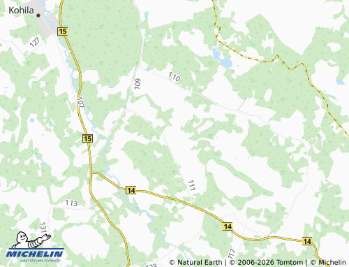 Kaart MICHELIN Kalda - ViaMichelin