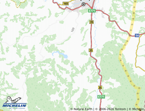 Carte MICHELIN Grlište - ViaMichelin