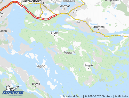 Mapa MICHELIN Enkärret - ViaMichelin