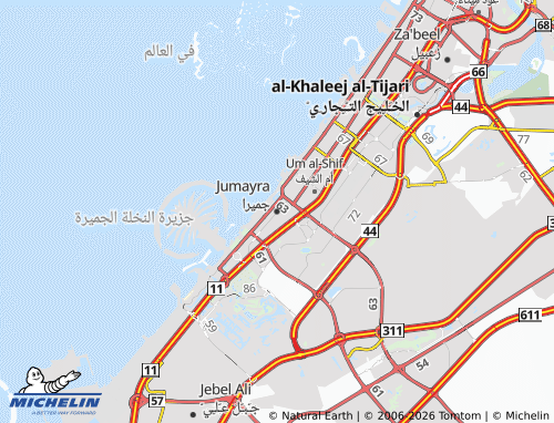 Mappa MICHELIN Jumayra - ViaMichelin