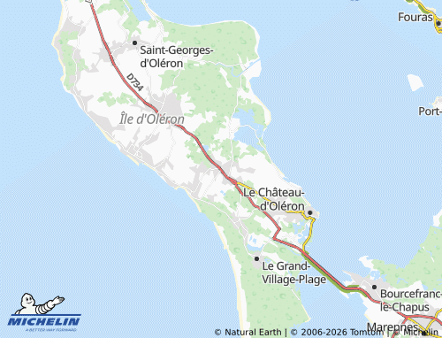 Mapa MICHELIN Dolus-d'Oléron - ViaMichelin