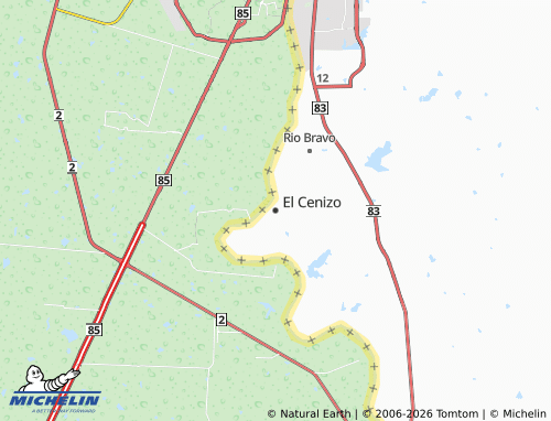 Mappa MICHELIN El Cenizo - ViaMichelin