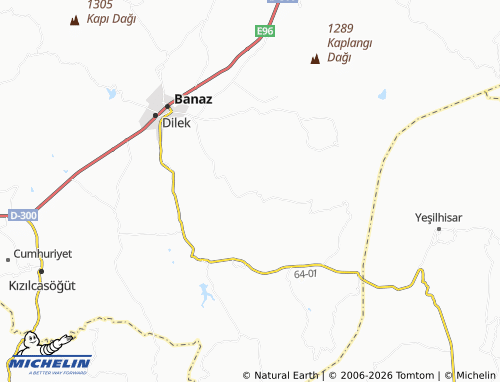 Mappa MICHELIN Şaban - ViaMichelin