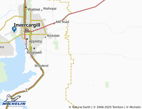 MICHELIN Waimatua map - ViaMichelin