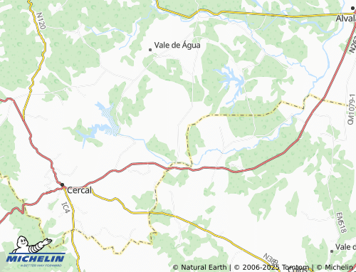 Kaart MICHELIN Foros do Campo - ViaMichelin
