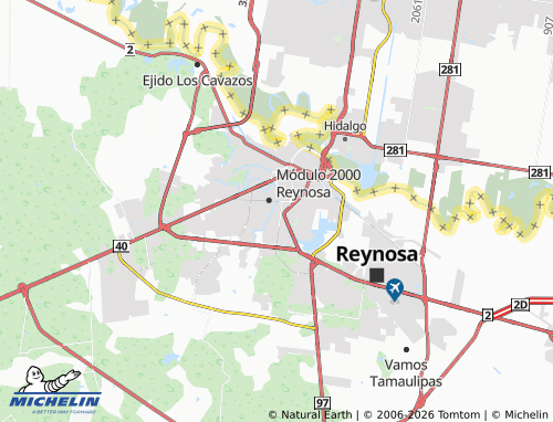 Mapa MICHELIN Los Leones - ViaMichelin
