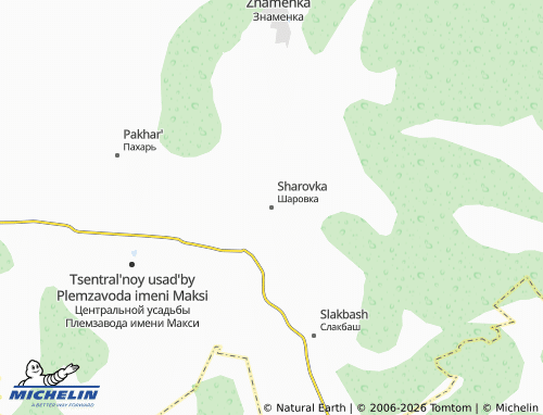 MICHELIN-Landkarte Sharovka - ViaMichelin