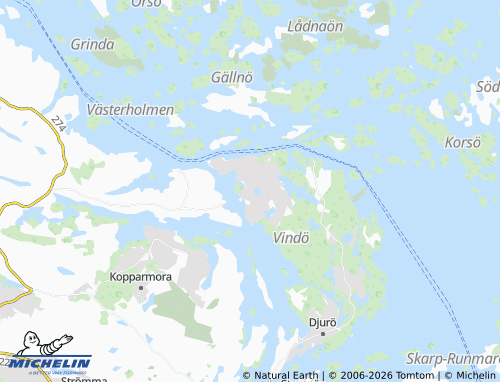 Mappa MICHELIN Överby - ViaMichelin