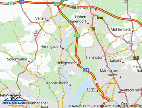 MICHELIN Stolpe-Süd map - ViaMichelin