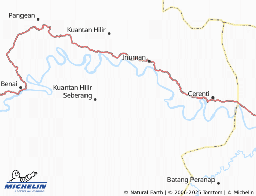 MICHELIN-Landkarte Pulau Kulur - ViaMichelin